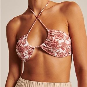 Abercrombie A & F Multi Way / upside down halter Bikini Top
